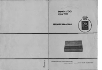 Bang & Olufsen - Beolit_500-Service-Manual